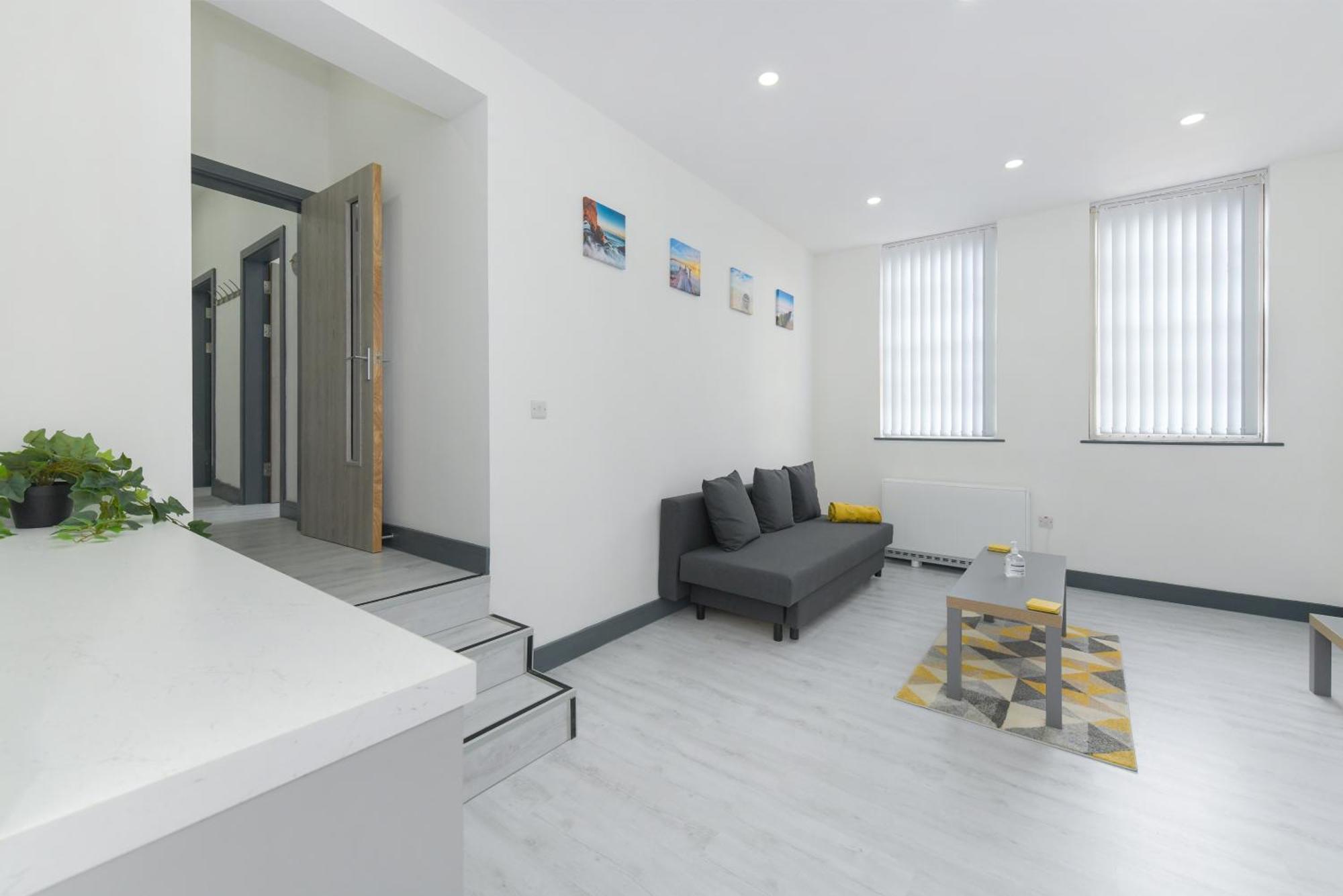 Nottingham City Centre Short Stay Apartments With Parking Bilik gambar