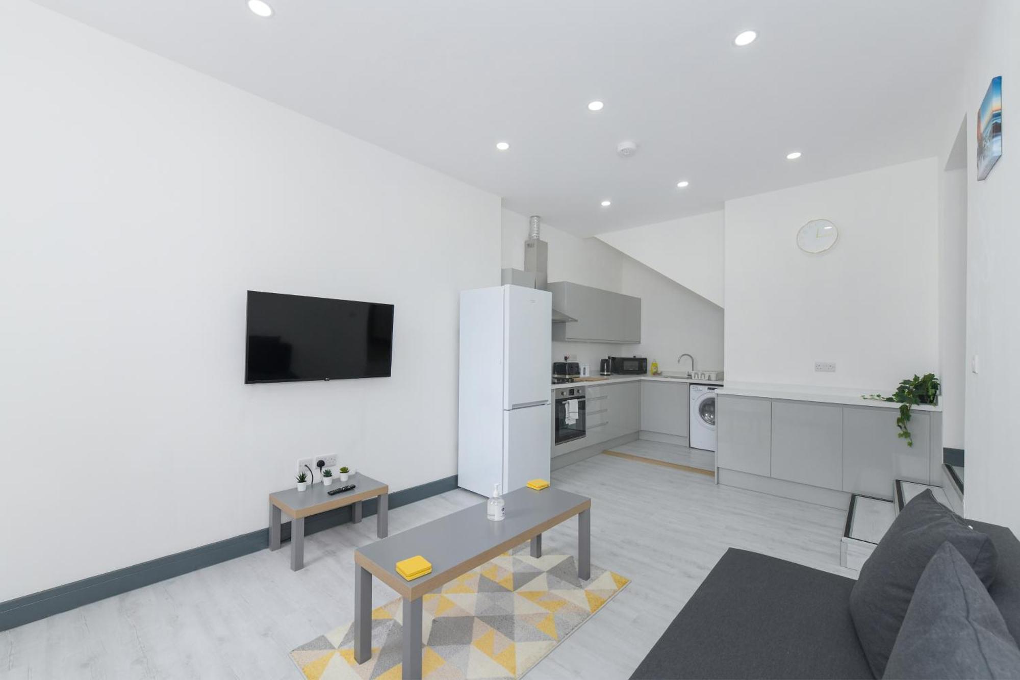 Nottingham City Centre Short Stay Apartments With Parking Bilik gambar