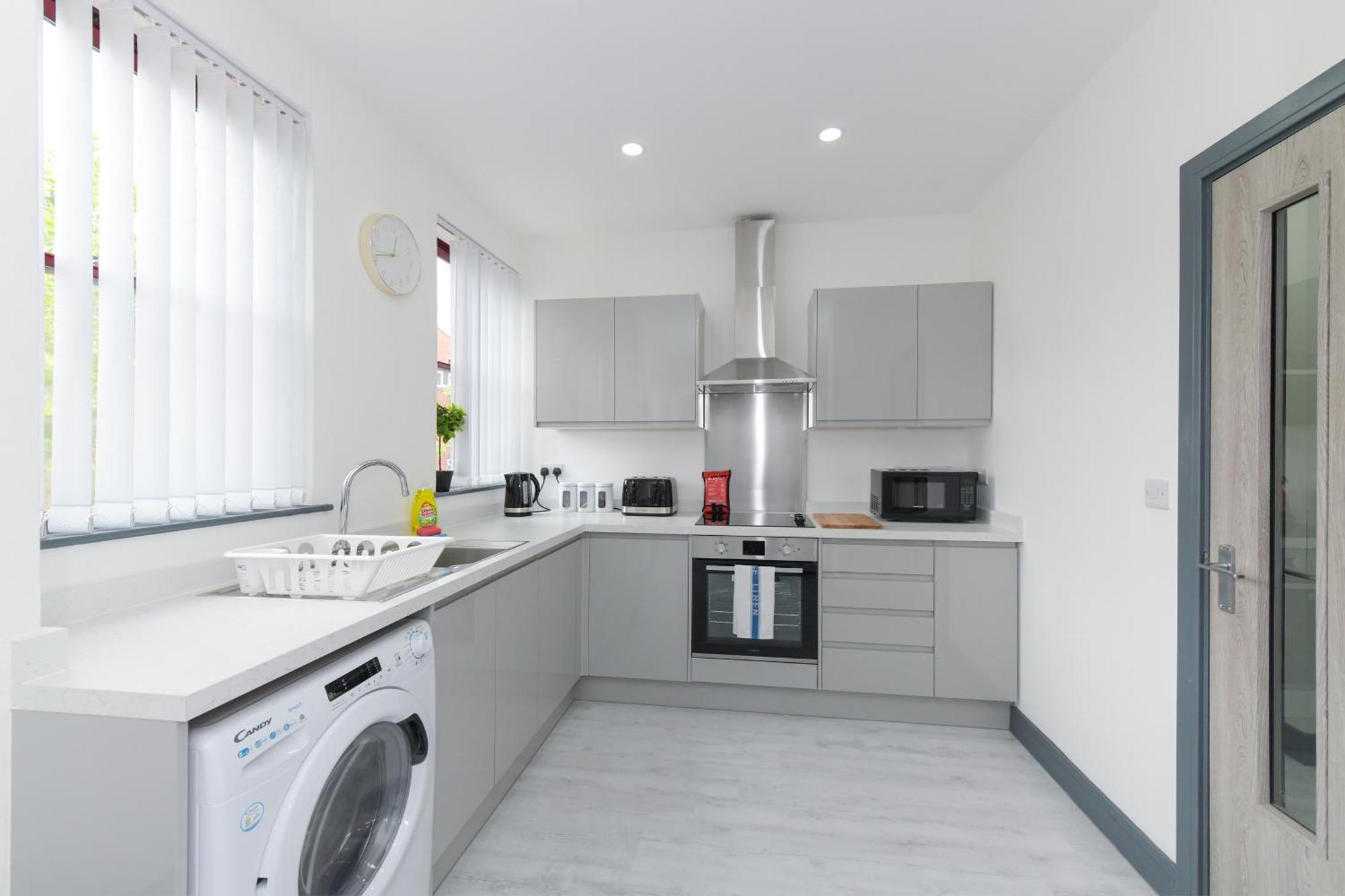 Nottingham City Centre Short Stay Apartments With Parking Bilik gambar