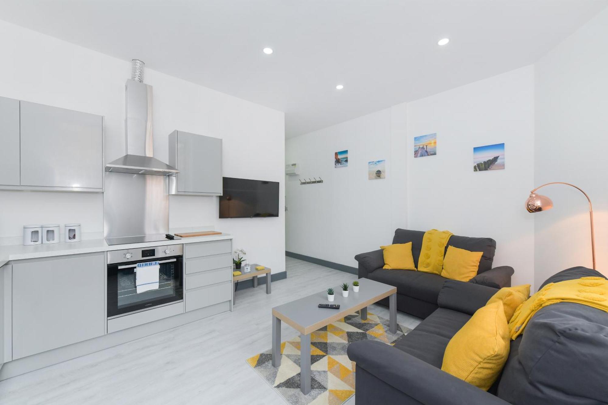 Nottingham City Centre Short Stay Apartments With Parking Bilik gambar
