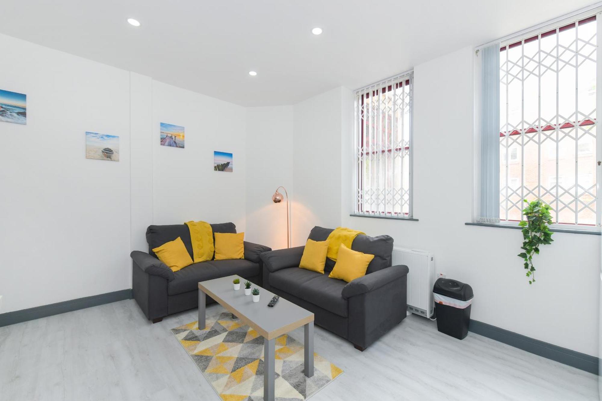 Nottingham City Centre Short Stay Apartments With Parking Bilik gambar